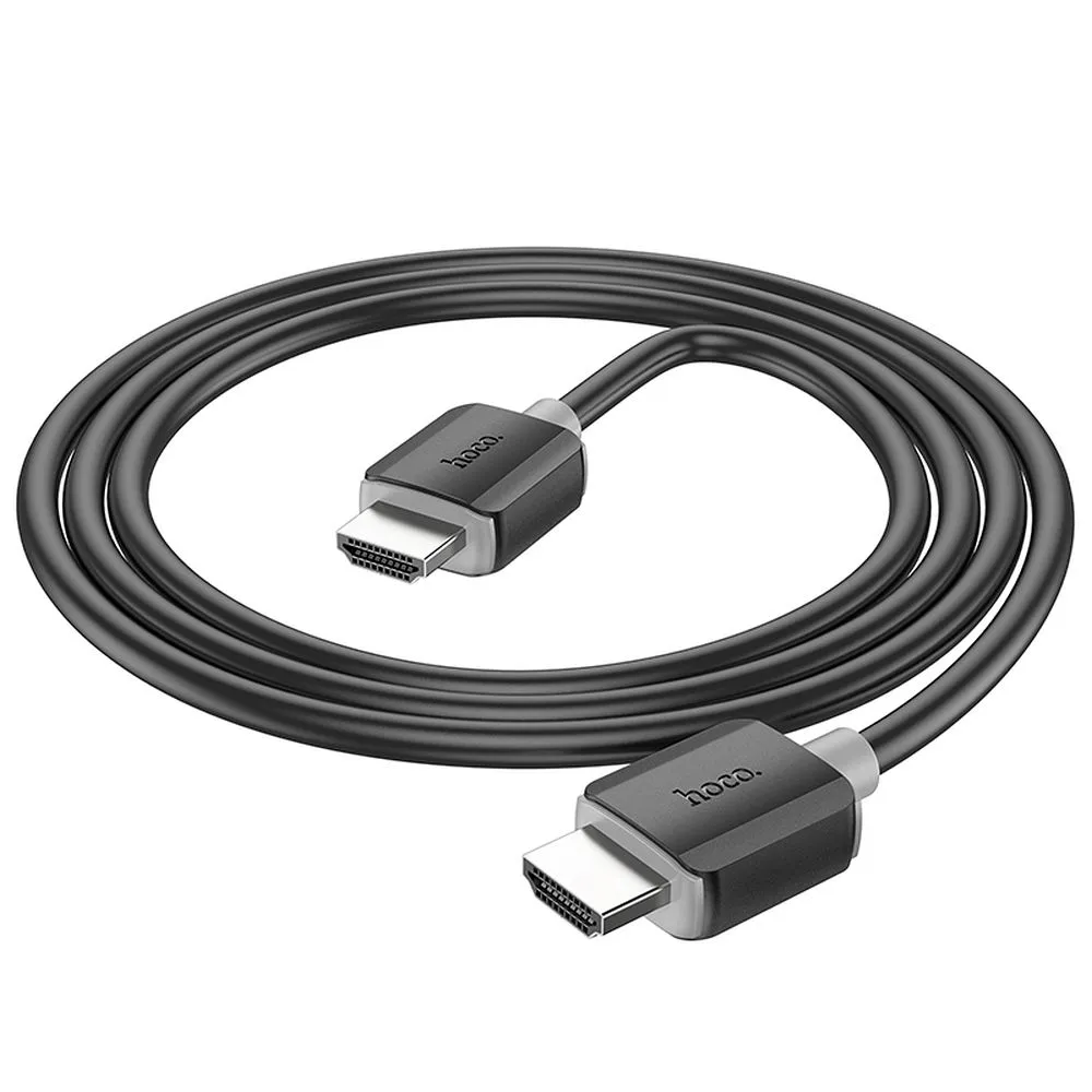 Cable HDMI to HDMI Hoco ver. 2.0 4K/60Hz 2 m US08 black