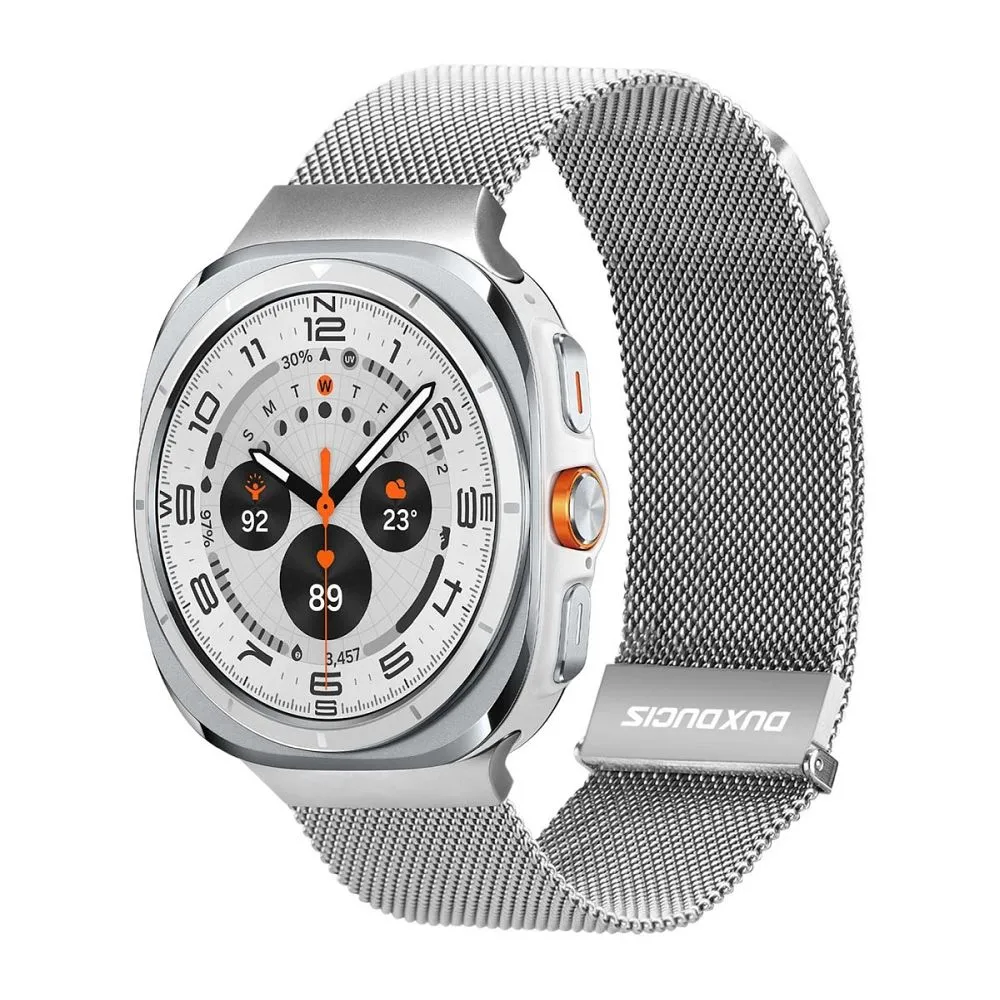 DUX DUCIS MILANESE Magnetarmband aus Edelstahl 47 mm silber