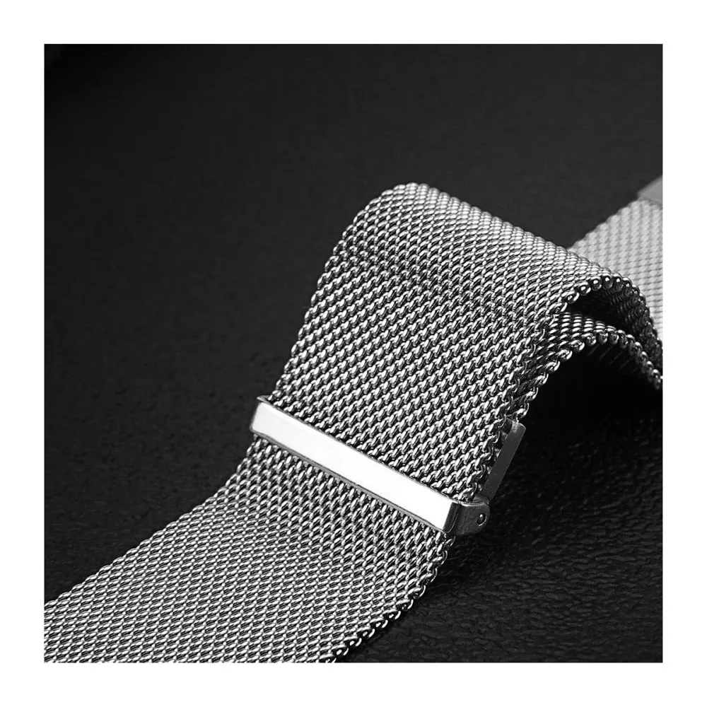 DUX DUCIS MILANESE Magnetarmband aus Edelstahl 47 mm silber