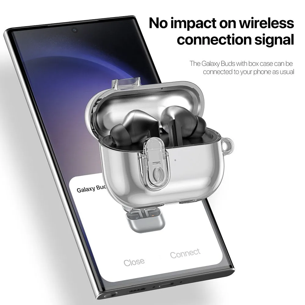 DUX DUCIS SECI Handyhülle passend für Samsung Galaxy Buds 3/ Buds 3 Pro transparent