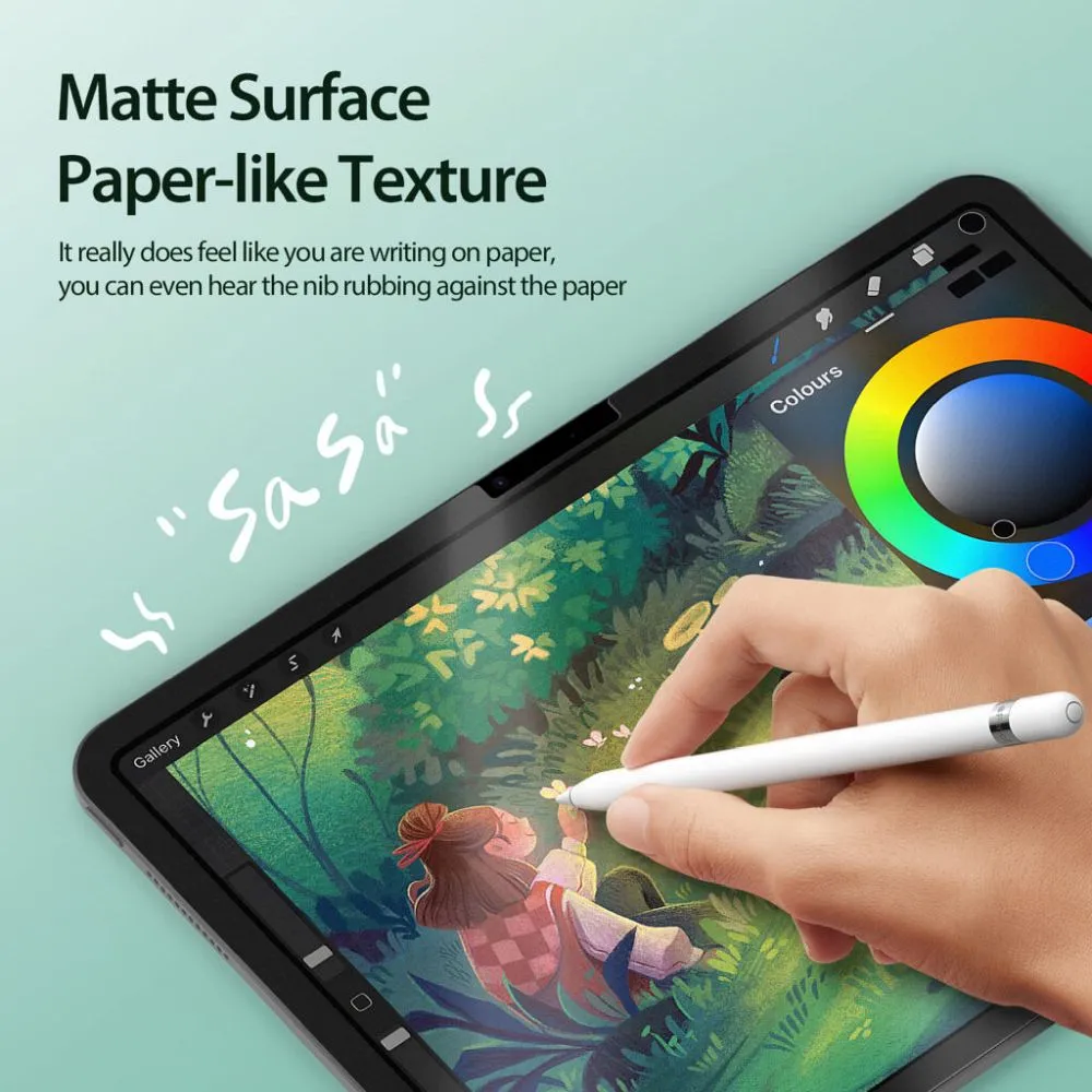 DUX DUCIS NAAD-Schutzfolie passend für LCD mit Papierstruktur passend für iPad Air 11 (2024)
