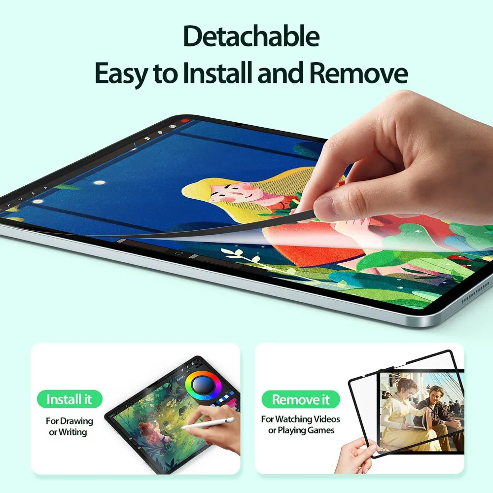DUX DUCIS NAAD-Schutzfolie passend für LCD mit Papierstruktur passend für iPad Air 13 (2024)