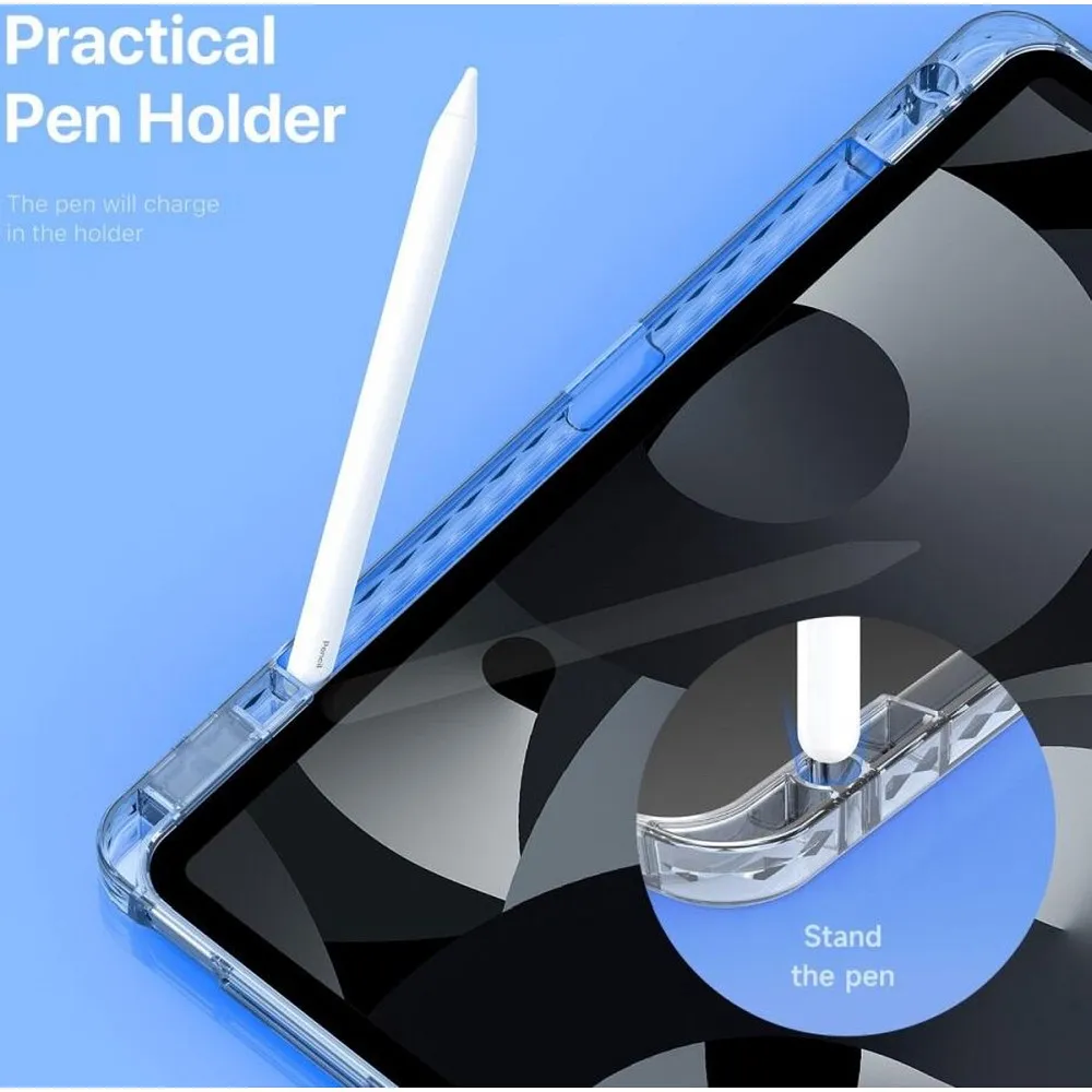 DUX DUCIS UNID klappbares Case mit Stylushalter passend für iPad Air 13 (2024) / Pad Pro 12.9 (2018/2020/2021/2022) schwarz