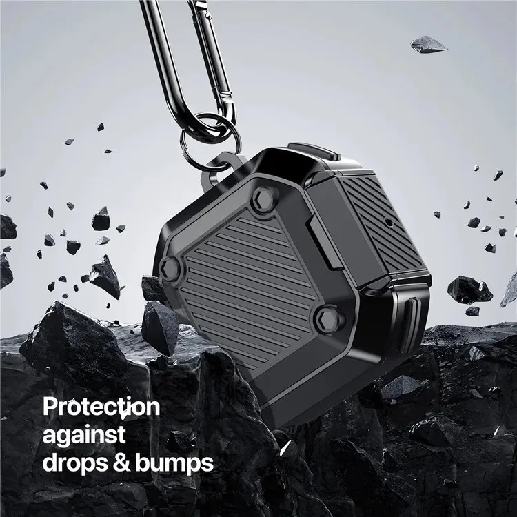 DUX DUCIS SECG Handyhülle passend für Samsung Galaxy Buds Live/Buds PRO/Buds2/Buds2 Pro schwarz