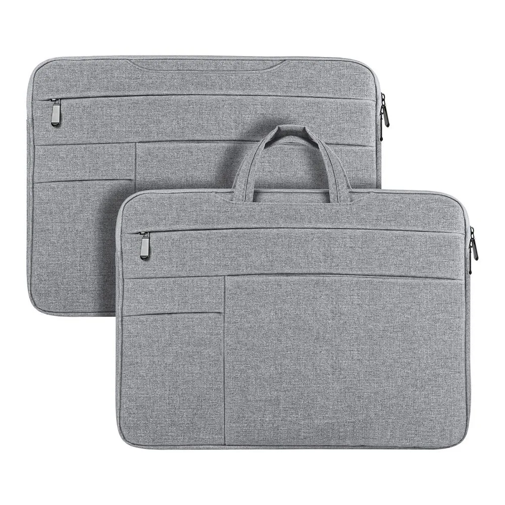 DUX DUCIS LBTC Laptop-Tasche 15.5-16" Horizontal Handtasche hellgrau