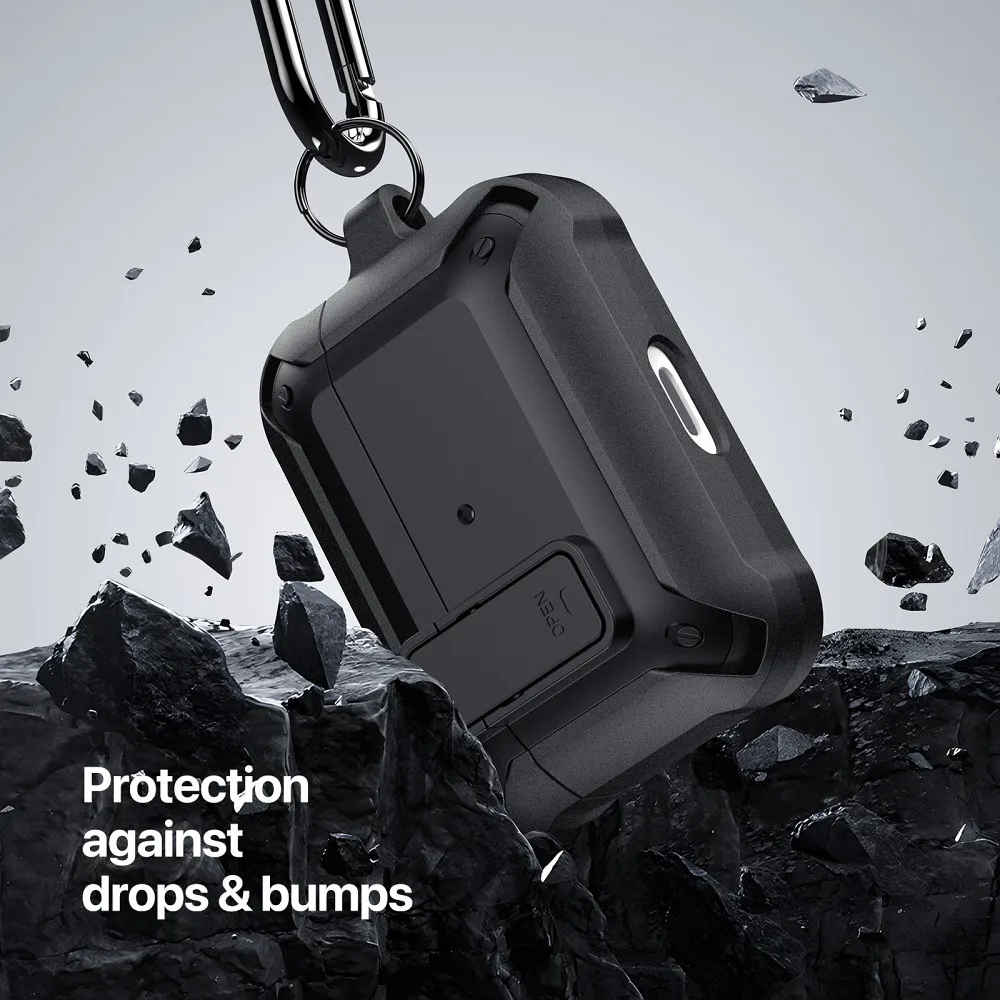 DUX DUCIS PECO Schutzhülle passend für AirPods Pro 2 schwarz