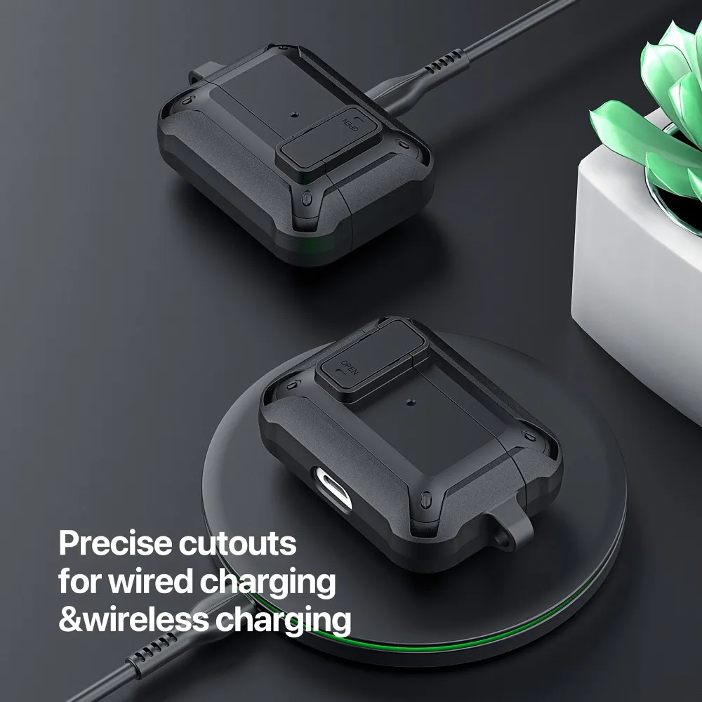 DUX DUCIS PECO Schutzhülle passend für AirPods Pro 2 schwarz