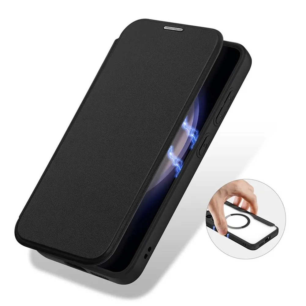 DUX DUCIS SKIN X PRO holster kompatibel mit MagSafe passend für SAMSUNG S24 Plus schwarz