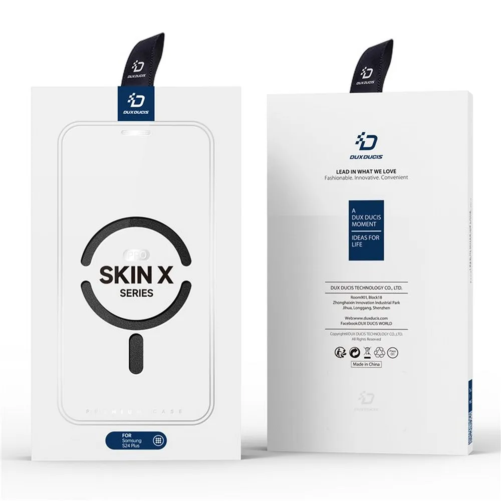 DUX DUCIS SKIN X PRO holster kompatibel mit MagSafe passend für SAMSUNG S24 Plus schwarz
