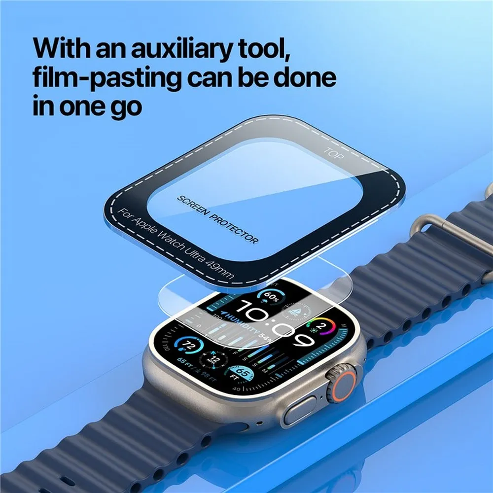 DUX DUCIS gehärtetes Glas EAPA passend für Apple Watch Ultra /Ultra 2 49 mm