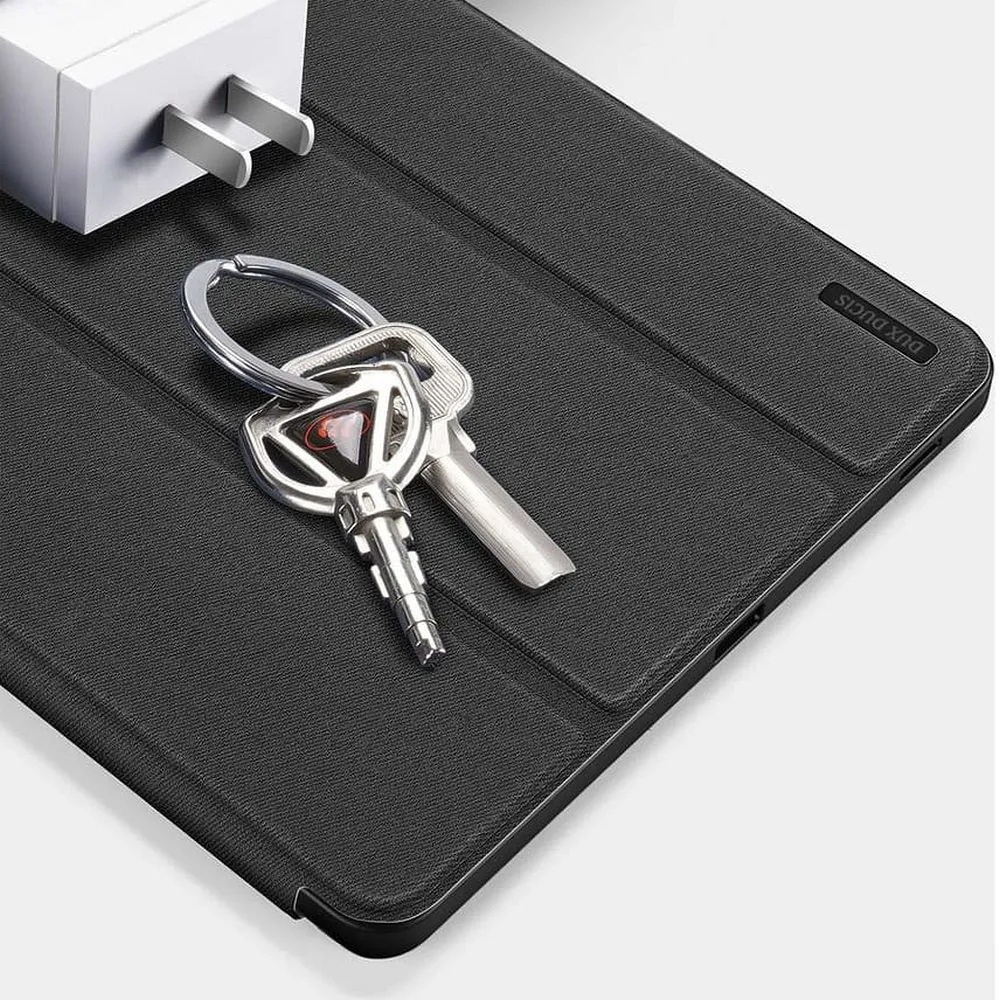 DUX DUCIS DOMO faltbares Case mit Stylus-Halter passend für SAMSUNG Tab S9 FE/S10 FE schwarz