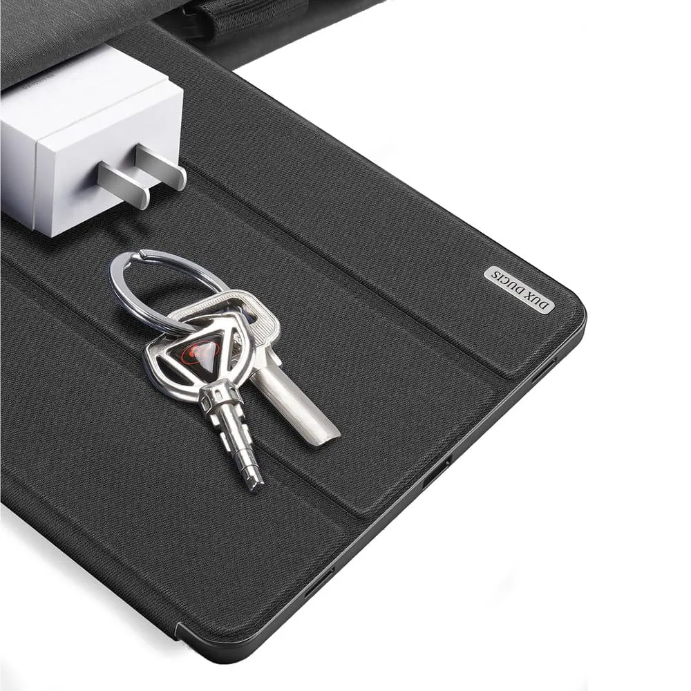 DUX DUCIS DOMO faltbares Case mit Stylus-Halter passend für SAMSUNG Tab S9 schwarz