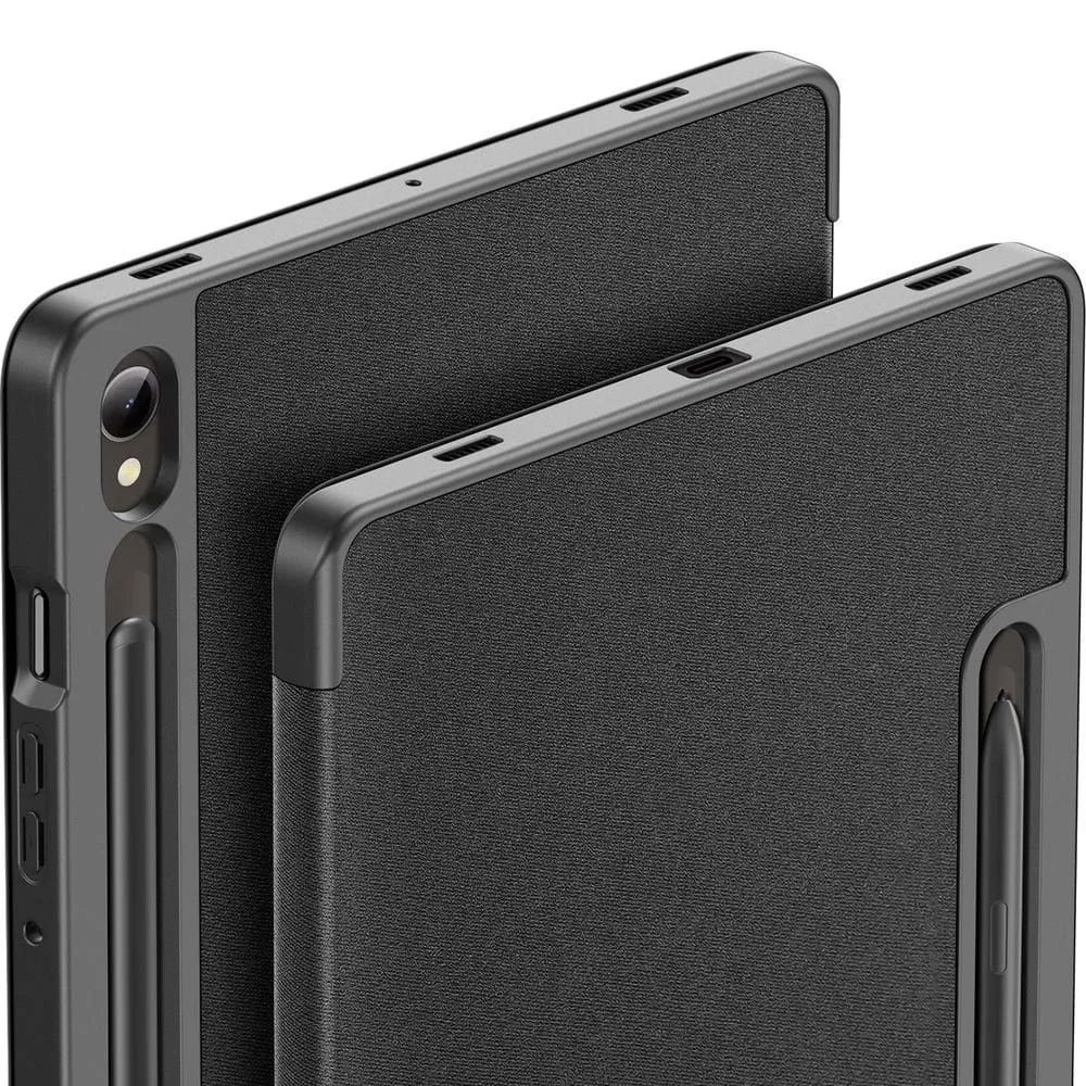 DUX DUCIS DOMO faltbares Case mit Stylus-Halter passend für SAMSUNG Tab S9 schwarz