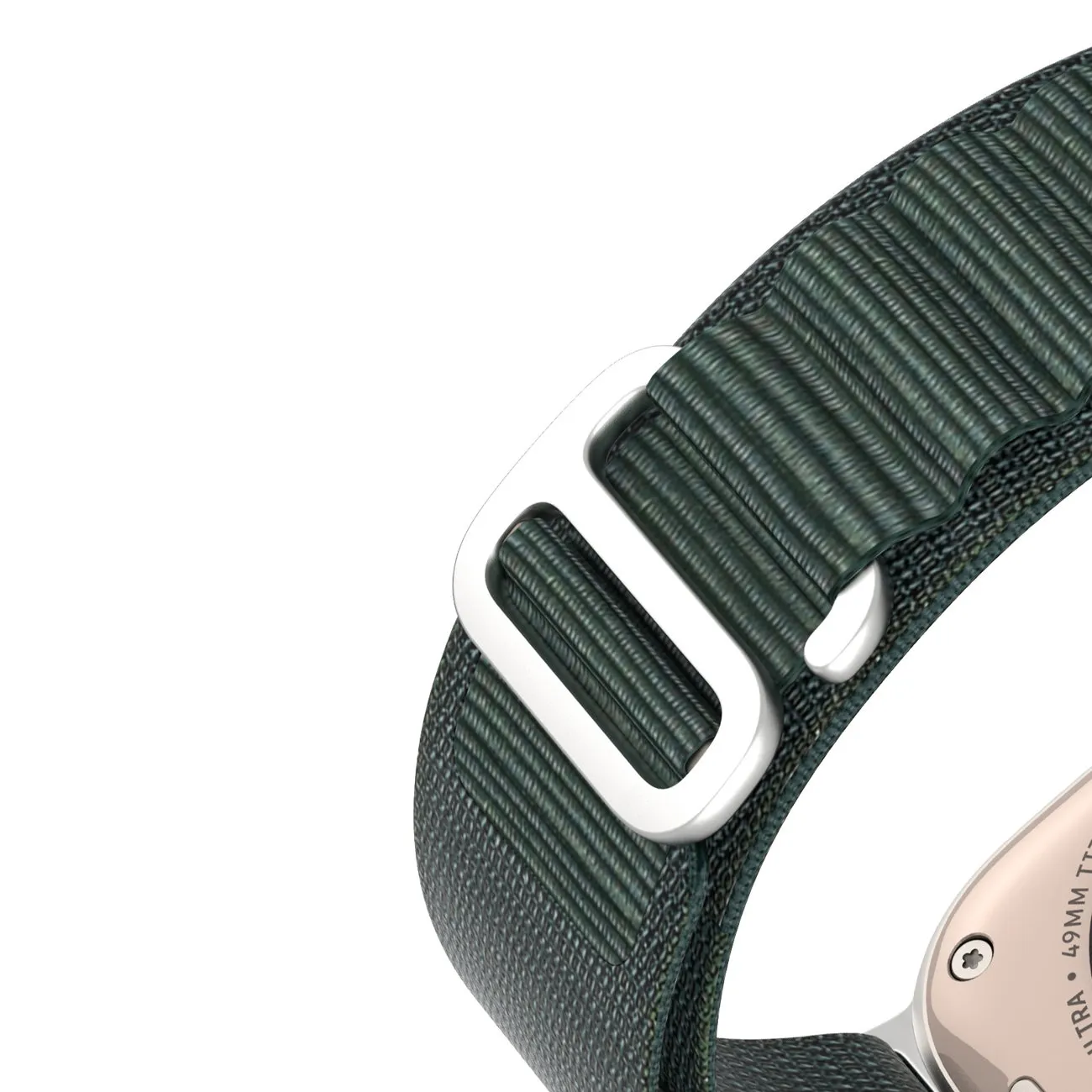 DUX DUCIS GS Nylon Armband passend für Apple Watch 42 / 44 / 45 / 49 mm grün