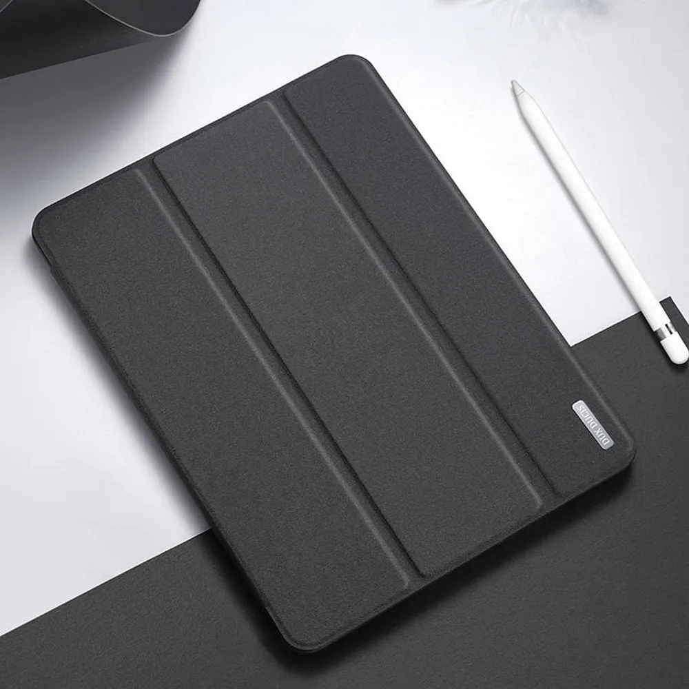 DUX DUCIS DOMO klappbares Case mit Stylus-Halter passend für iPad 10 (2022) schwarz
