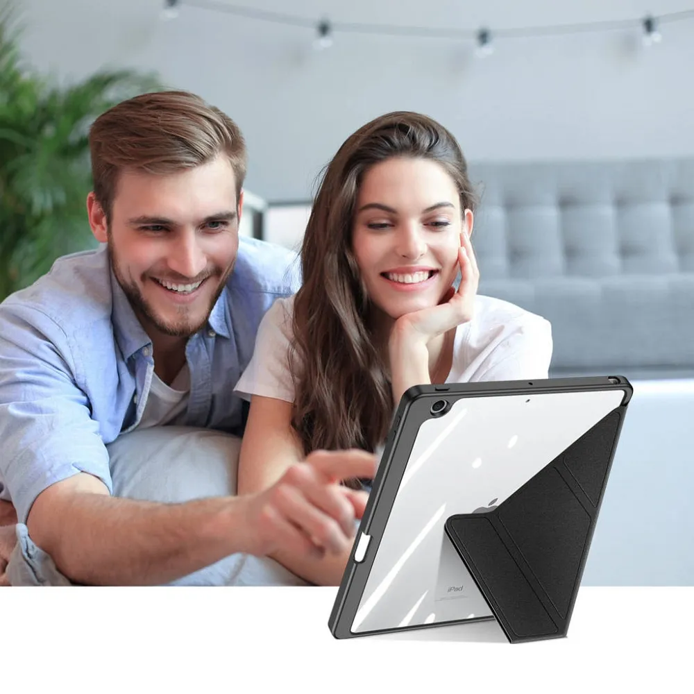 DUX DUCIS MAGI Case mit Stifthalter passend für iPad 10.9 (2022) schwarz
