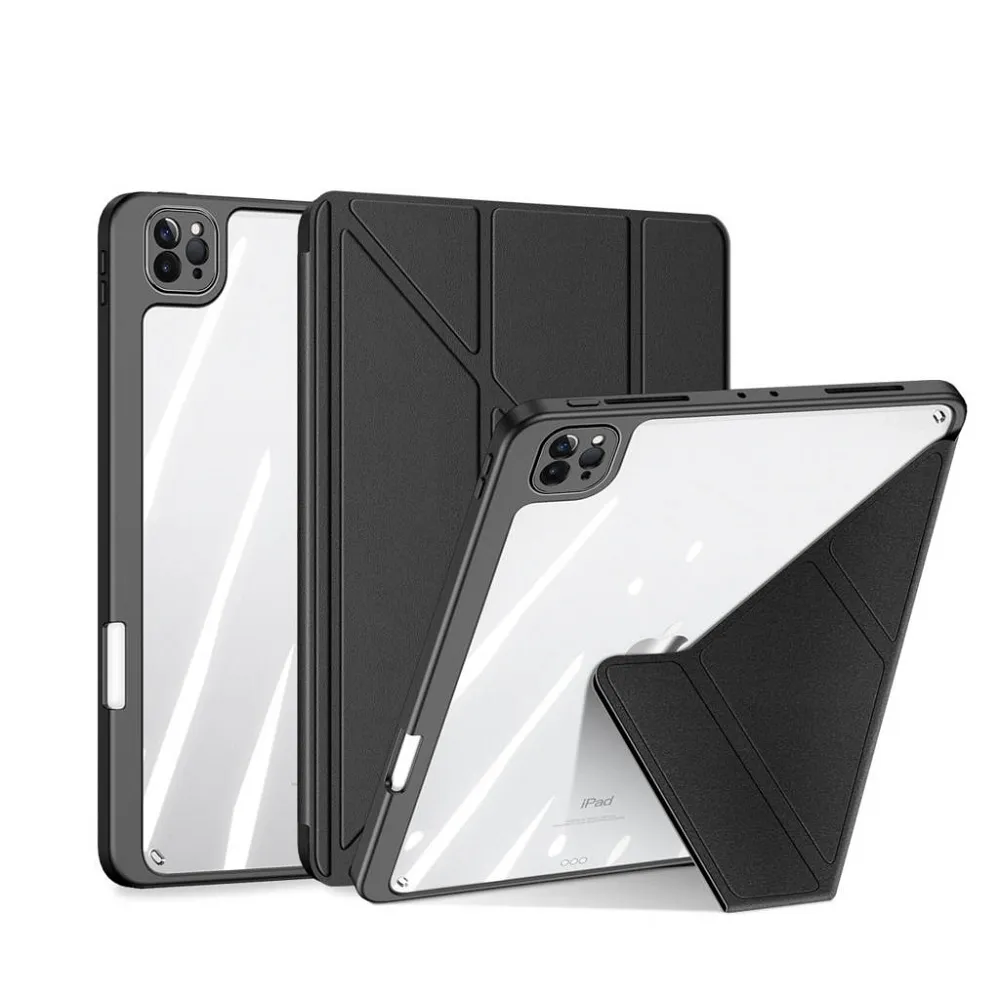 DUX DUCIS MAGI Case mit Stylushalter passend für iPad Pro 11 (2018/2020/2021/2022) schwarz