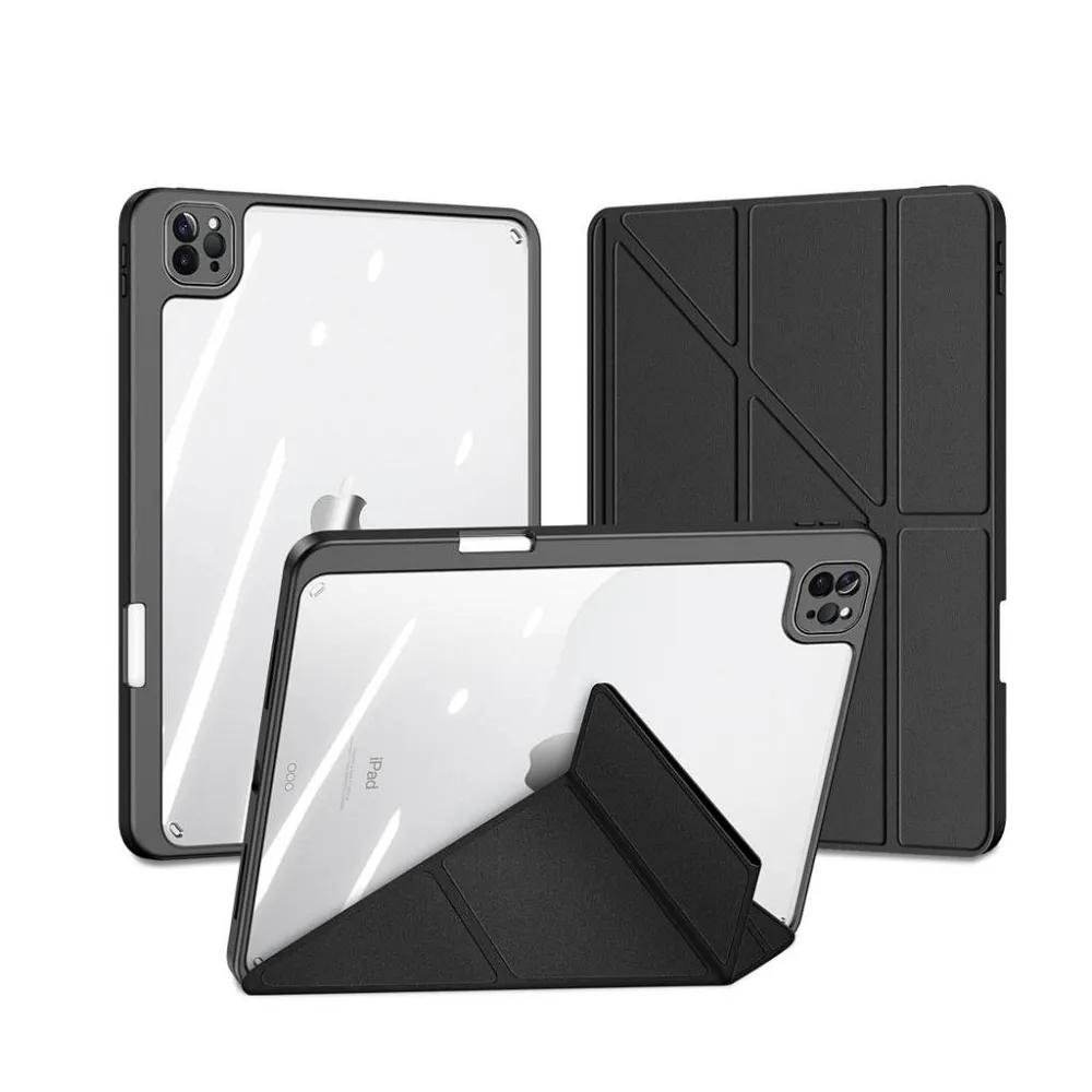 DUX DUCIS MAGI Case mit Stylushalter passend für iPad Pro 11 (2018/2020/2021/2022) schwarz