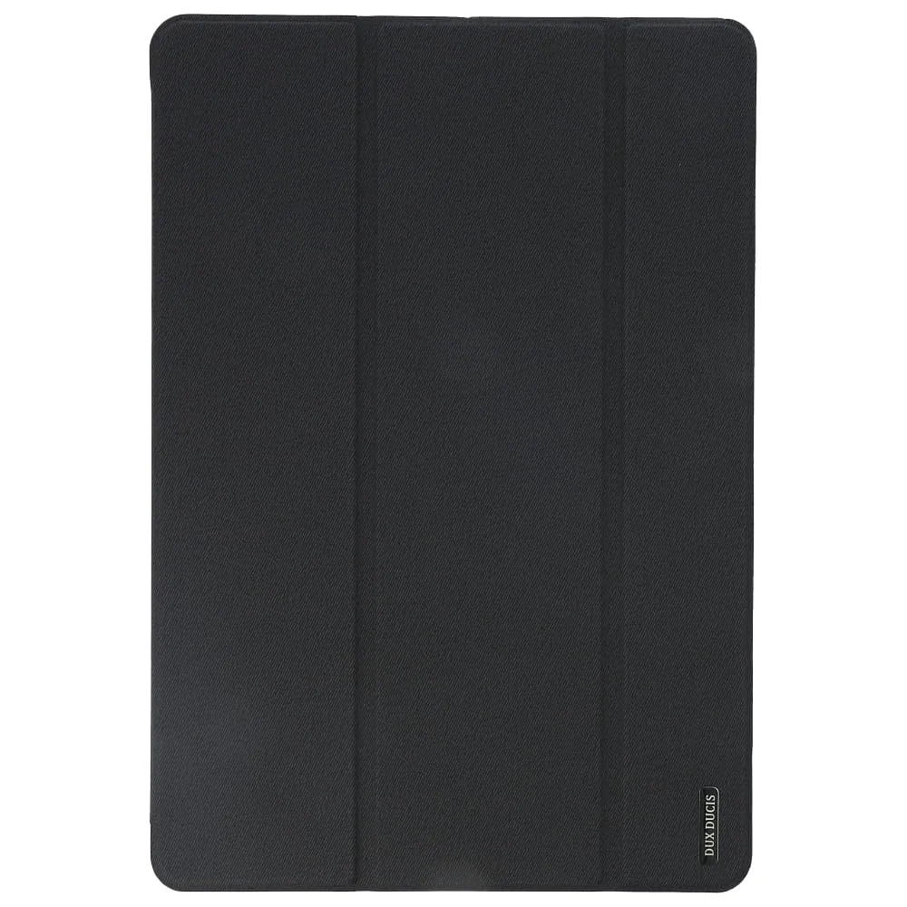 DUX DUCIS DOMO klappbares Case mit Stylus-Halter passend für SAMSUNG Tab S8 Plus (X800/X806)/S7FE(T730/T736B)/S7 Plus (T970/T976B) schwarz