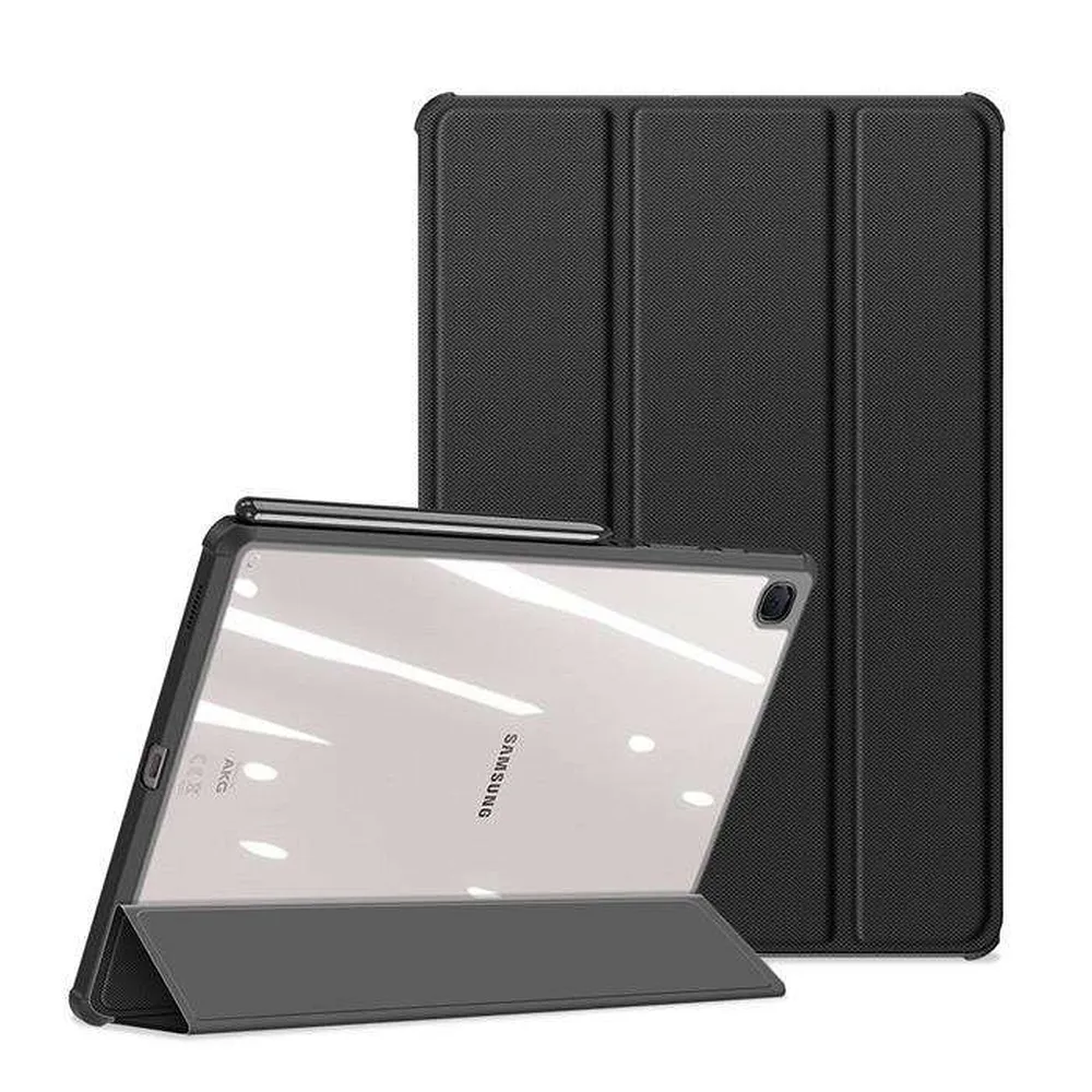 DUX DUCIS TOBY Case mit Stylushalter passend für SAMSUNG Tab S6 Lite (P610/P613/P615/P619) schwarz