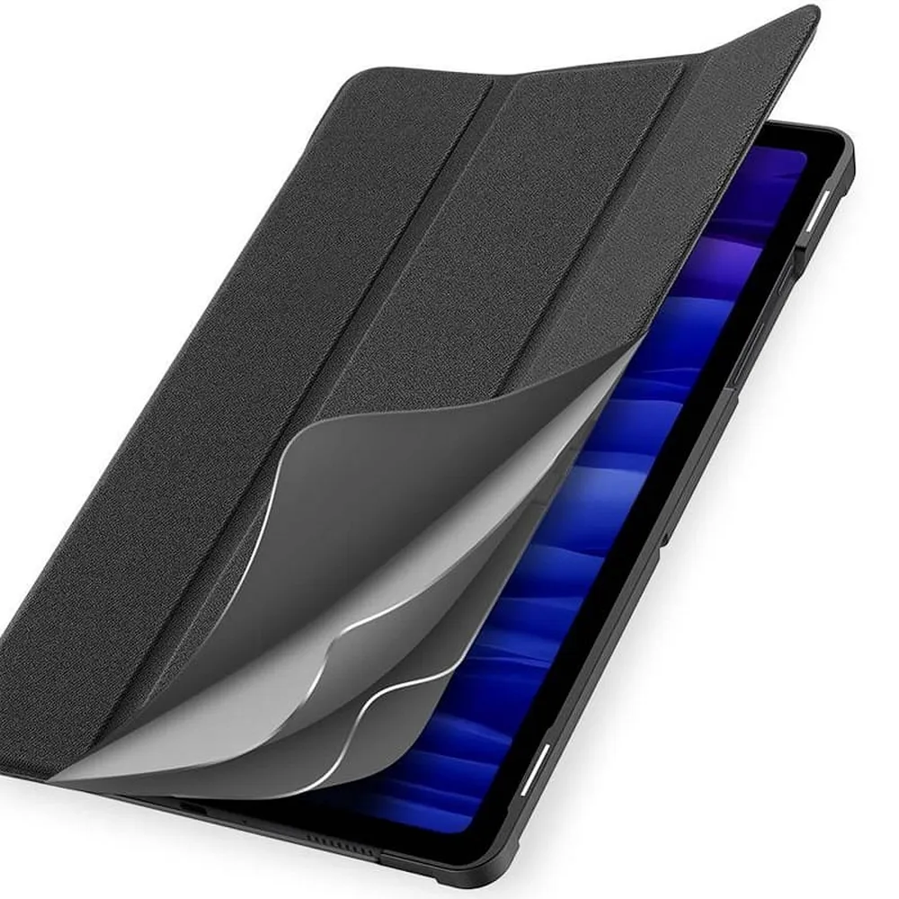 DUX DUCIS DOMO klappbares Case mit Stylus-Halter passend für SAMSUNG Tab A7 Lite 8.7 (T220/T225/T227) schwarz