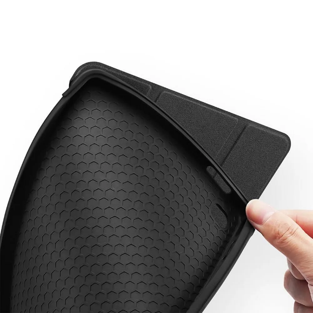 DUX DUCIS DOMO klappbares Case mit Stylus-Halter passend für SAMSUNG Tab A7 Lite 8.7 (T220/T225/T227) schwarz