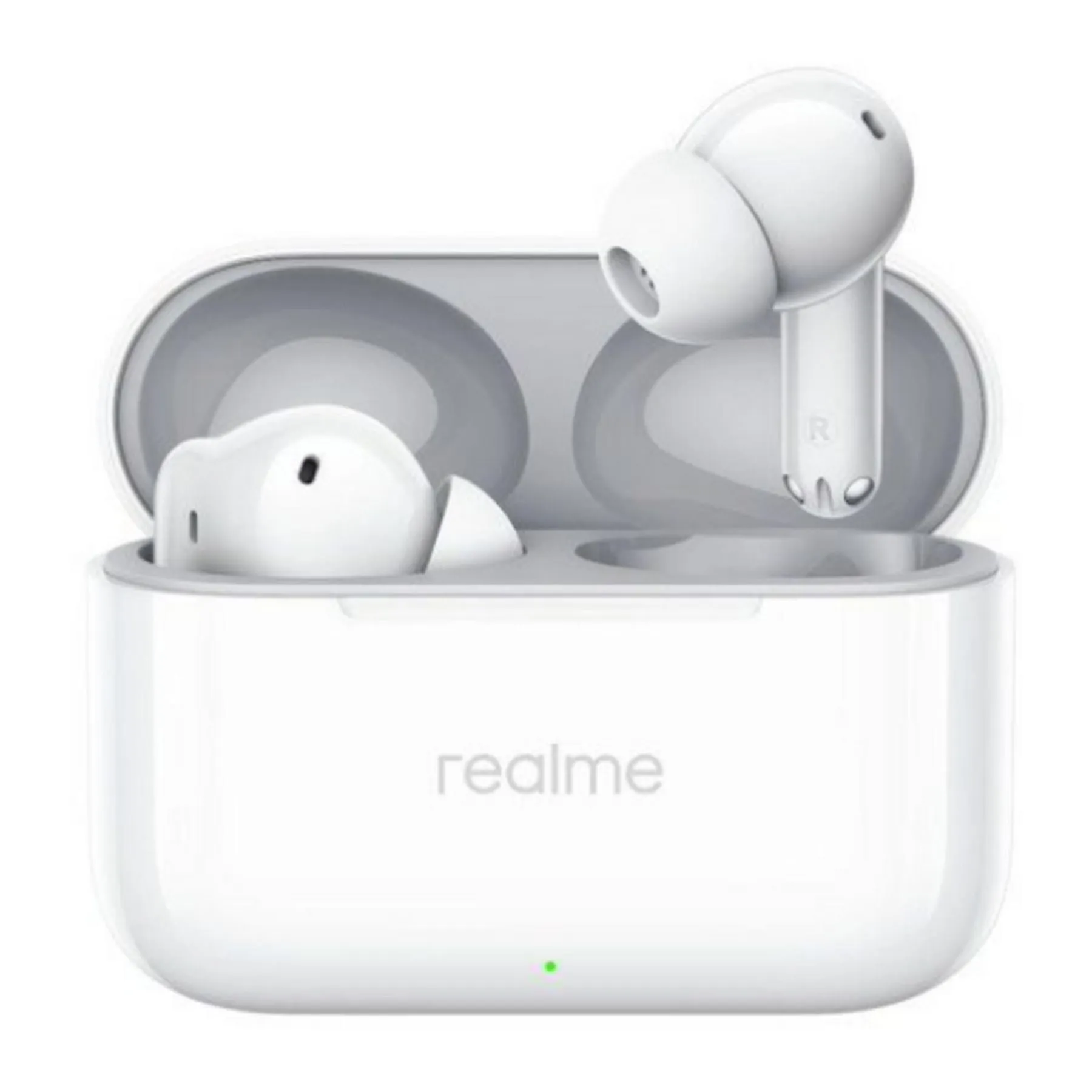 Wireless earphones Realme Buds T200 snowy white