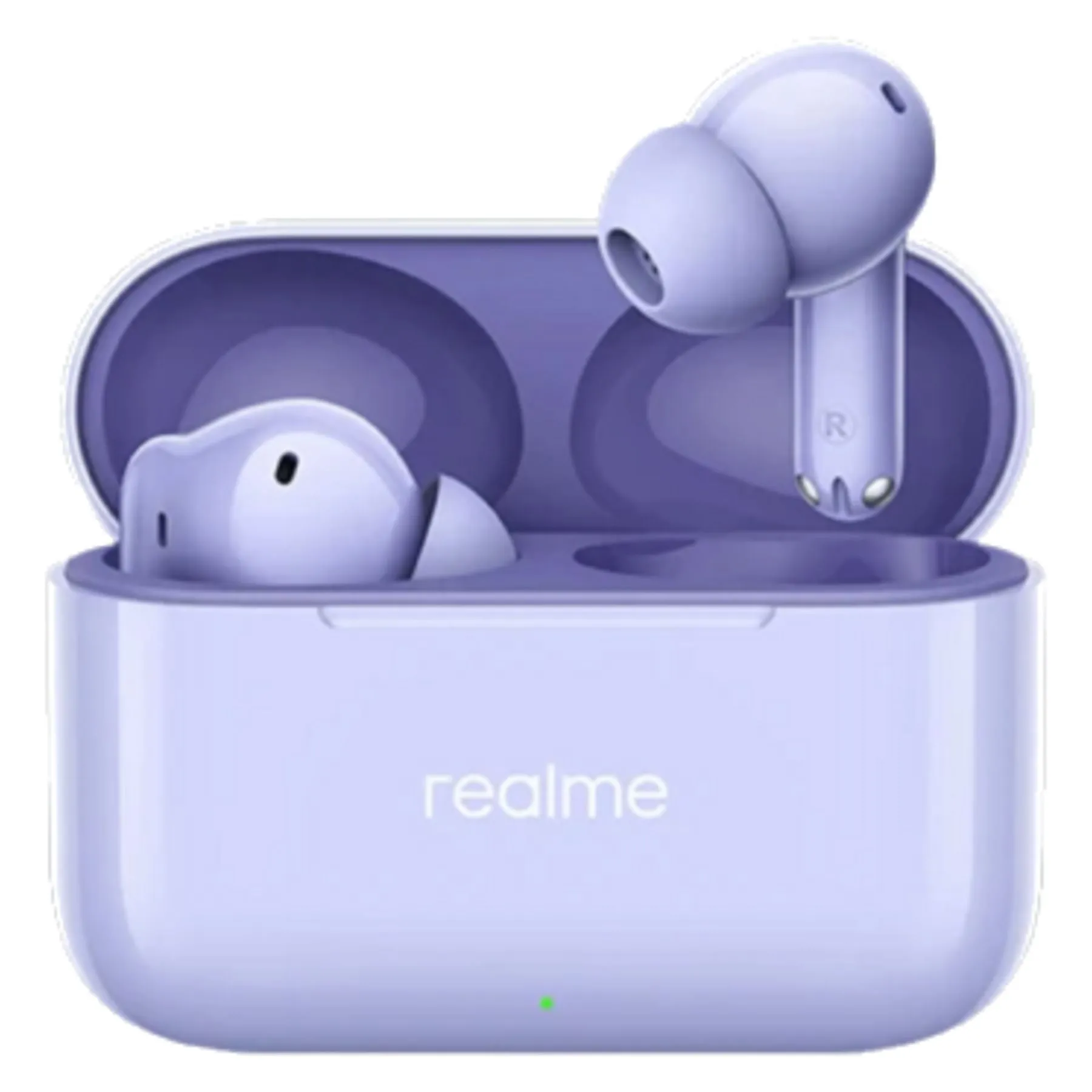 Wireless earphones Realme Buds T200 purple