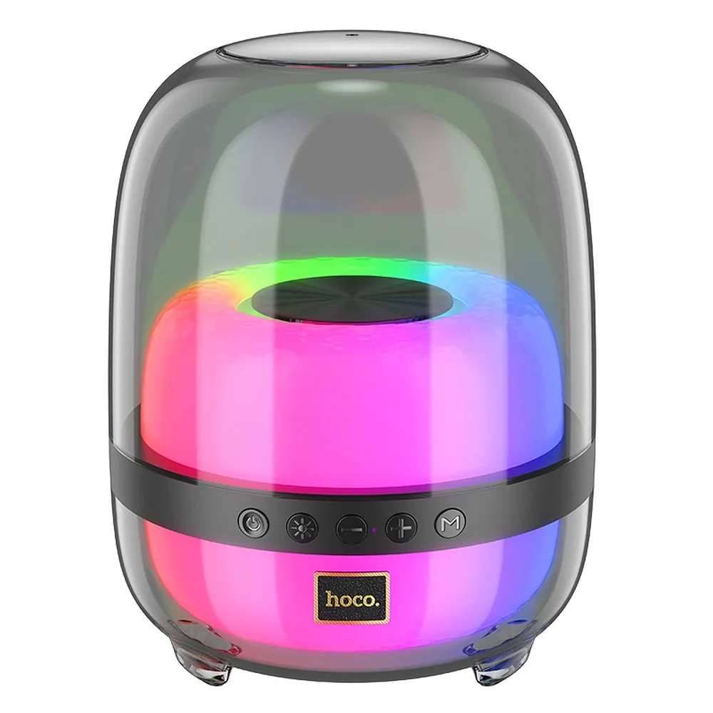 Wireless speaker LED 10W 5h Hoco BS58 black