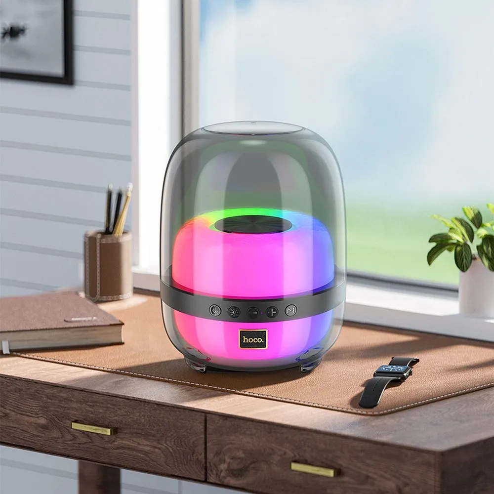 Wireless speaker LED 10W 5h Hoco BS58 black