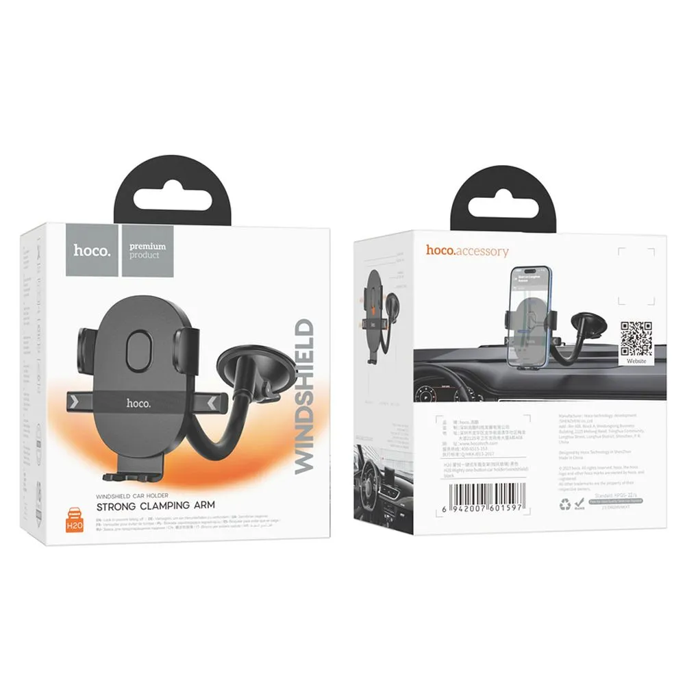 HOCO Autoscheiben-/Bordhalter H20 schwarz