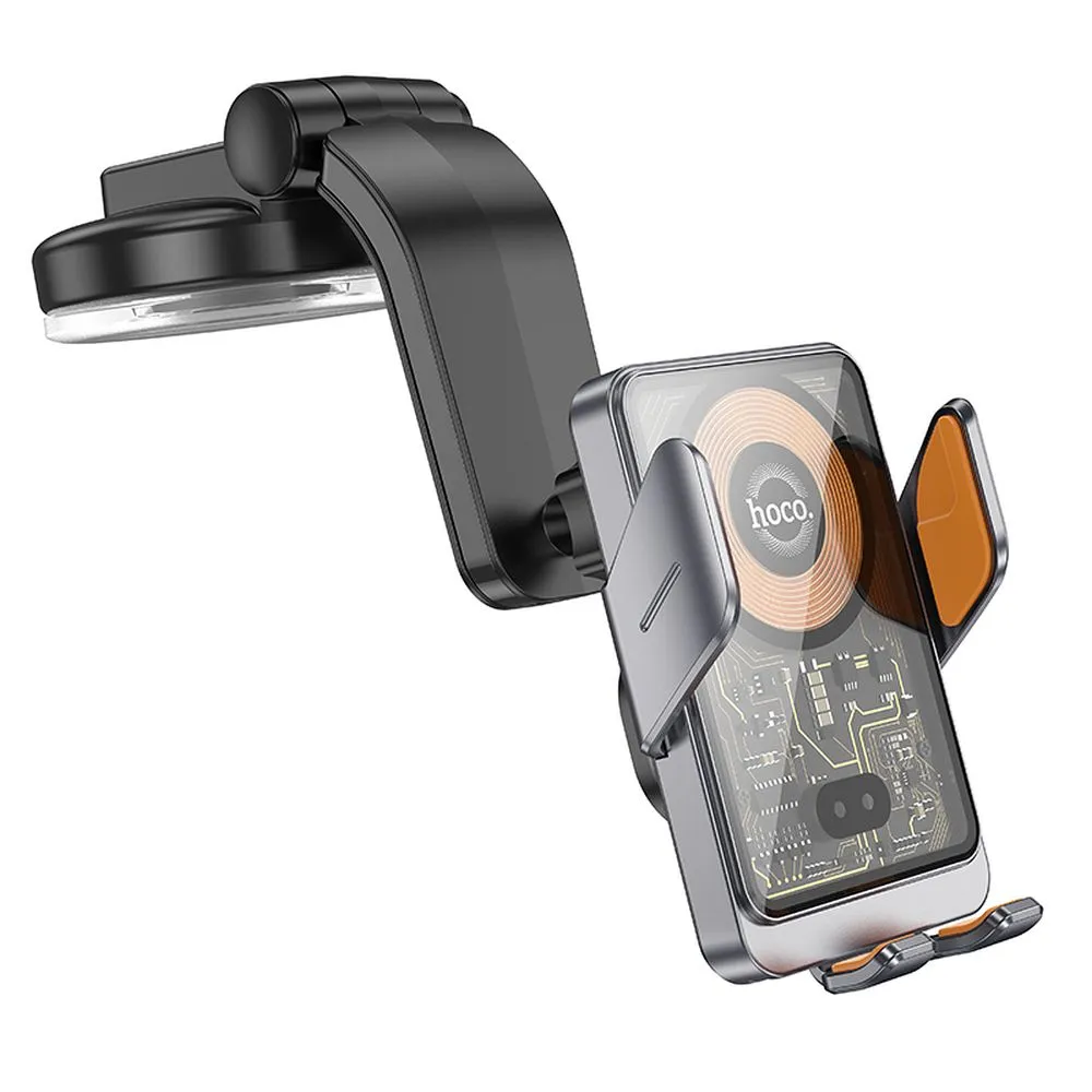 HOCO Windschutzscheiben-/Bordinduktions-Autohalter 15W HW8 schwarz