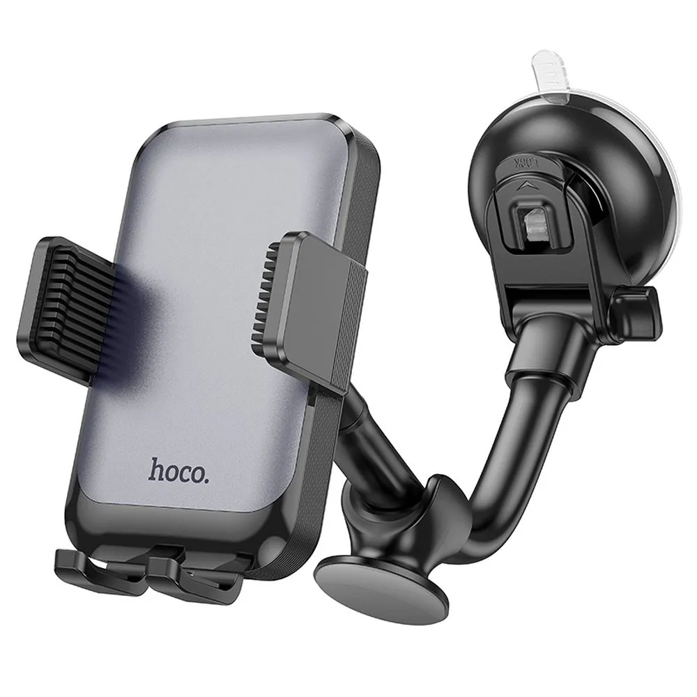 Car phone holder Hoco windshield / dashboard H27 black
