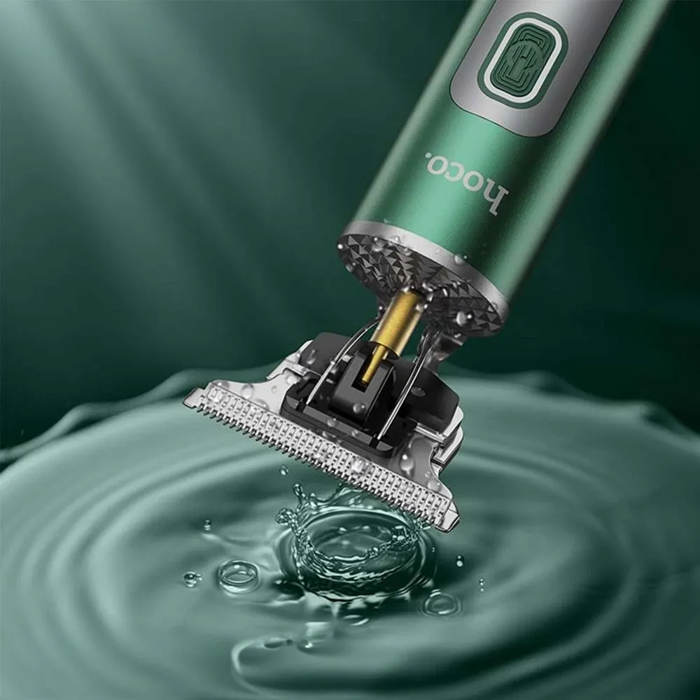 Hair clipper Hoco DAR03 dark green