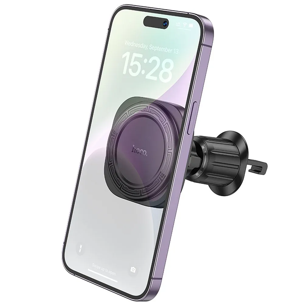 HOCO Auto-Kühlergrillhalter kompatibel mit MagSafe H28 schwarz