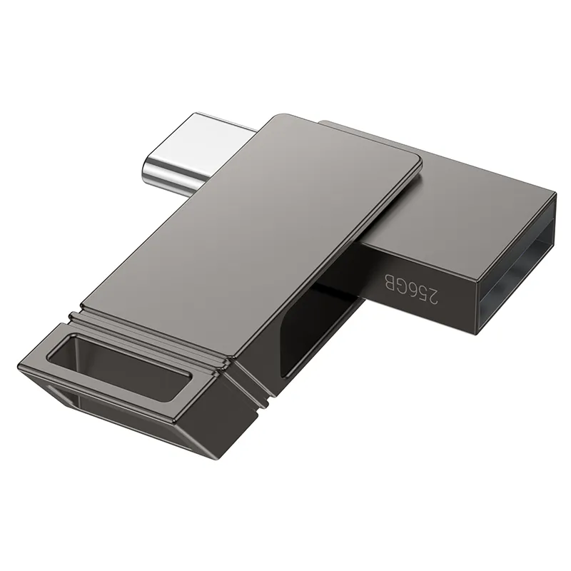 USB-STICK HOCO Wide UD14 USB + USB C 256GB USB3.2