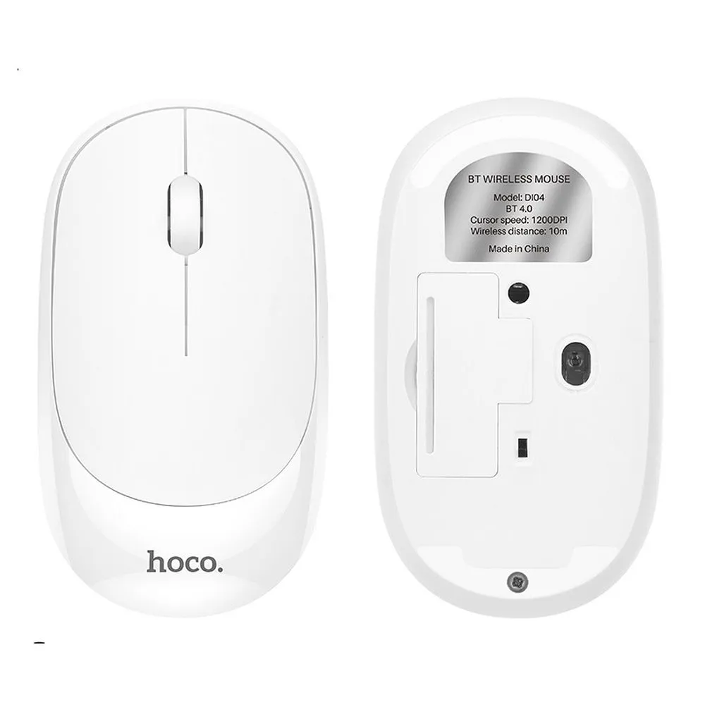 Wireless mouse Hoco 2,4G DI04 white