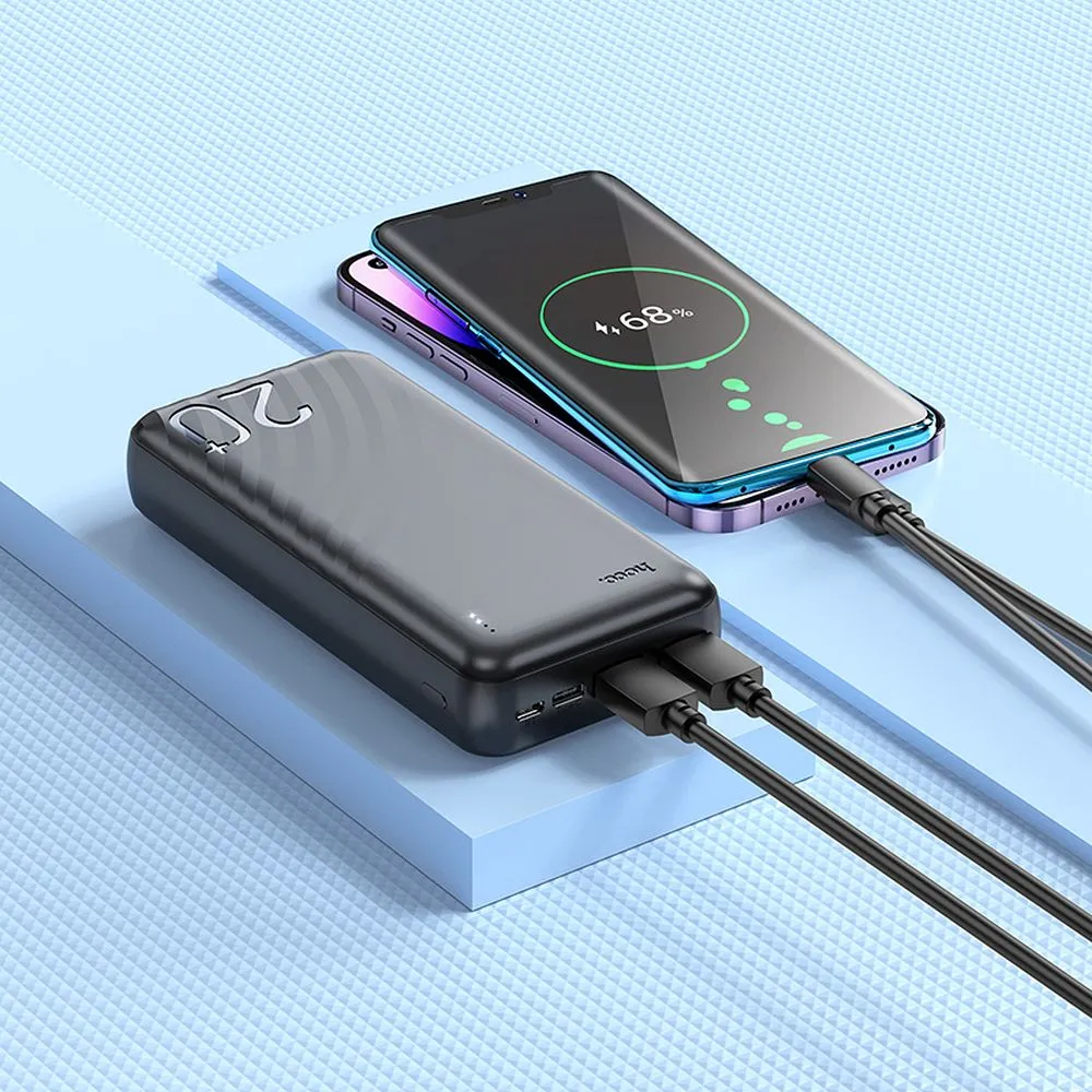 HOCO powerbank 20000 mAh 2A J123A black