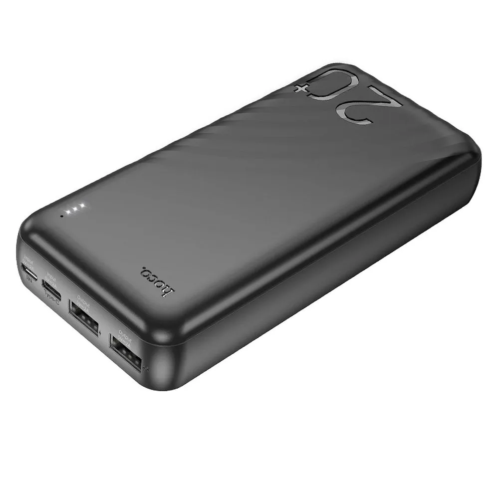 HOCO powerbank 20000 mAh 2A J123A black