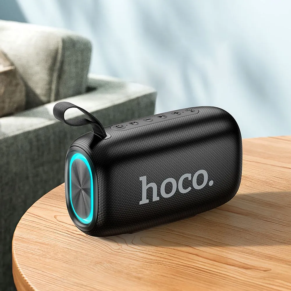 Wireless speaker 2 x 10W 3h Hoco HC25 black