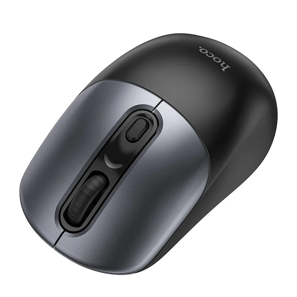 HOCO drahtlose 2.4G Computer-Maus GM28 schwarz und grau
