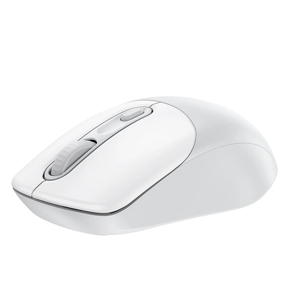 HOCO drahtlose 2.4G Computer-Maus GM28 weiß grau