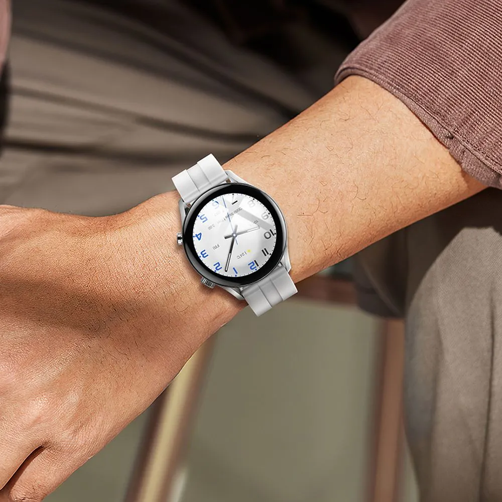 HOCO Smartwatch mit Sprechfunktion Y7 Pro silber