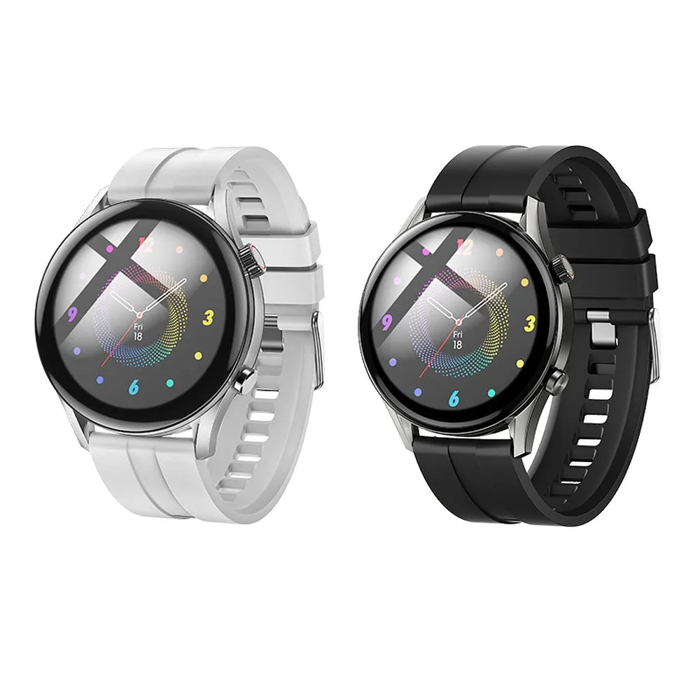 HOCO Smartwatch mit Sprechfunktion Y7 Pro silber