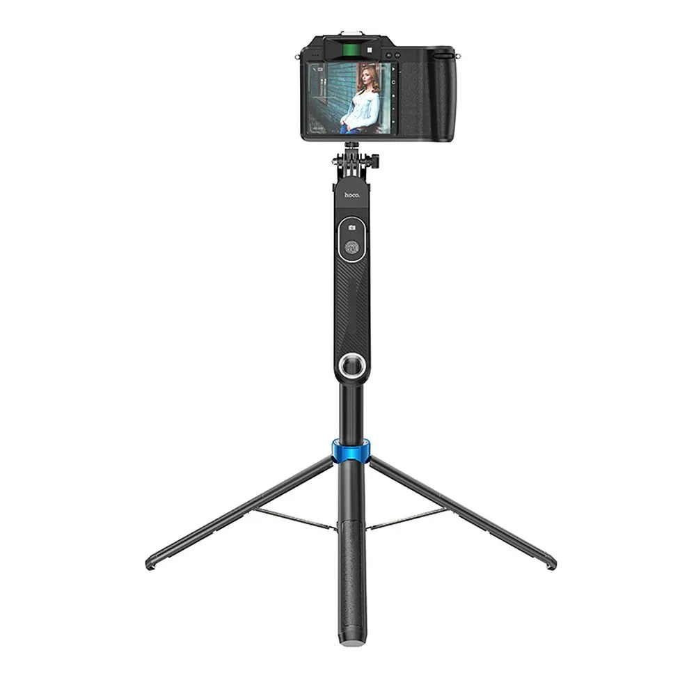 Selfie stick Hoco tripod with wireless remote control K22 black