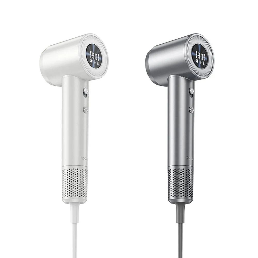 EOL HOCO Ionisationshaartrockner mit Digitalanzeige HP10 grau