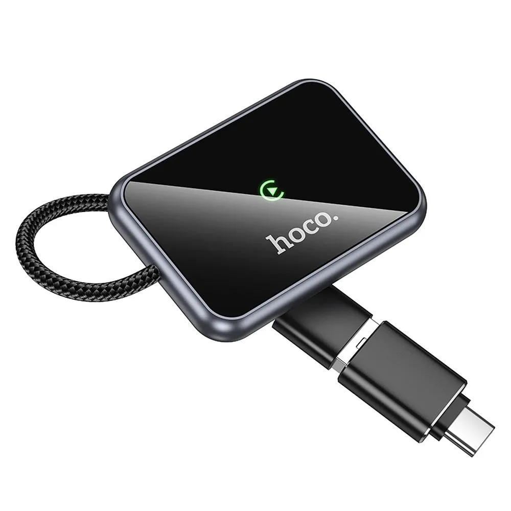Wireless CarPlay adapter Hoco USB A / USB C HU1 black