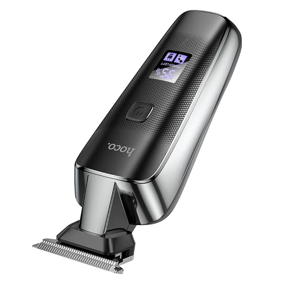HOCO electric hair clipper with digital display HP23 black