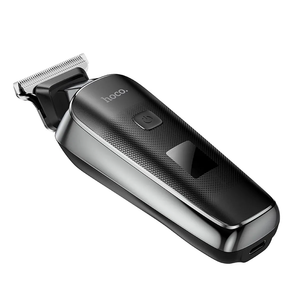HOCO electric hair clipper with digital display HP23 black