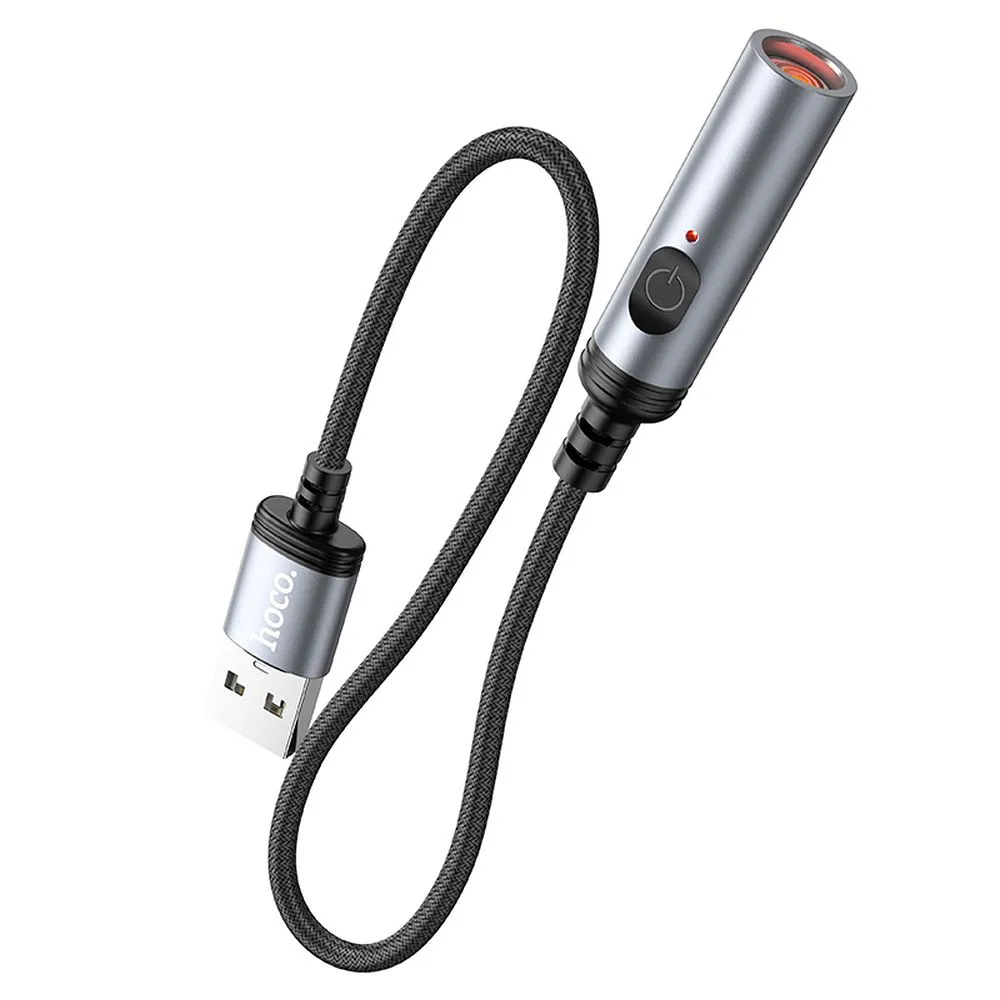 Adapter USB A to cigarette lighter Hoco 0,3 m UA30 black